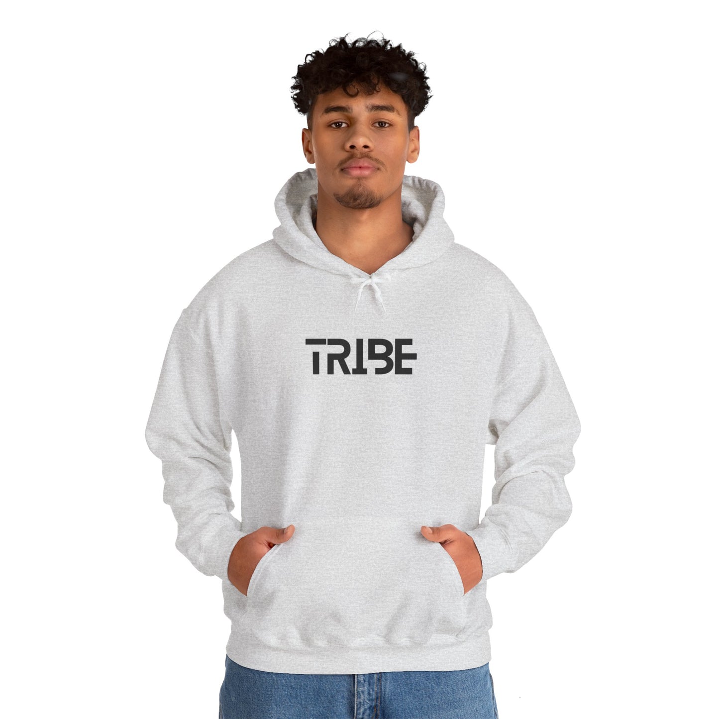 Unisex Tribe™ Hooded Sweatshirt - Ash / S - Hoodie