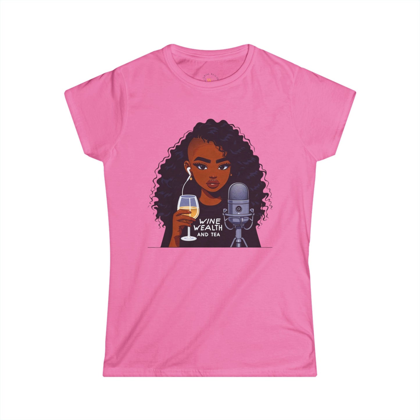 Wine, Wealth, and Tea Women's Tee