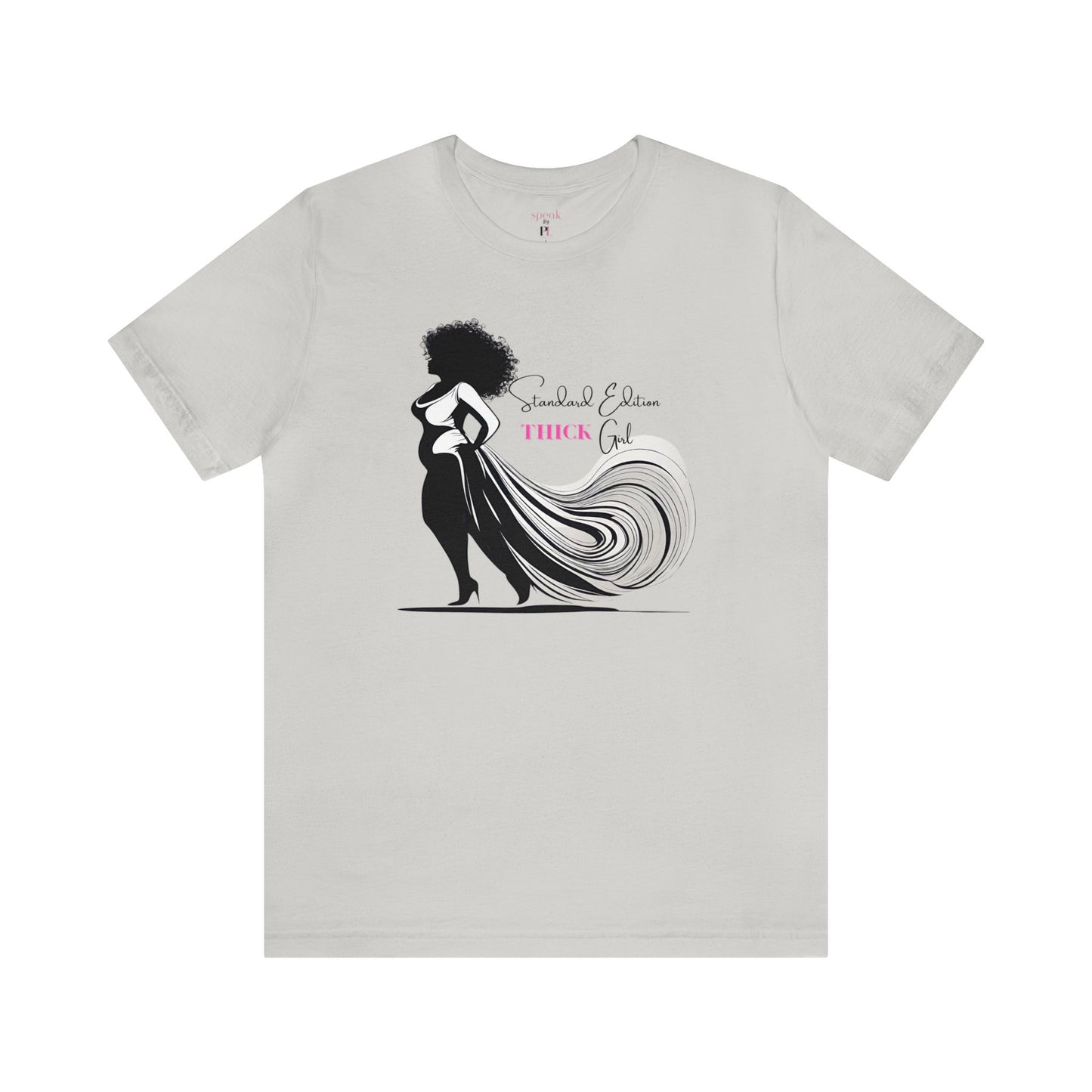 Standard Edition Thick Girl - Silver / L - T-Shirt