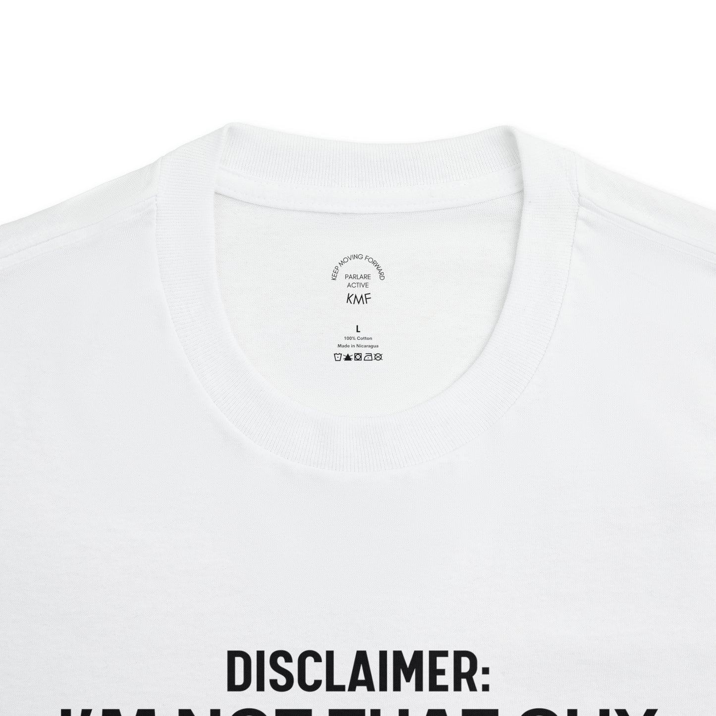 Disclaimer Tee - T-Shirt