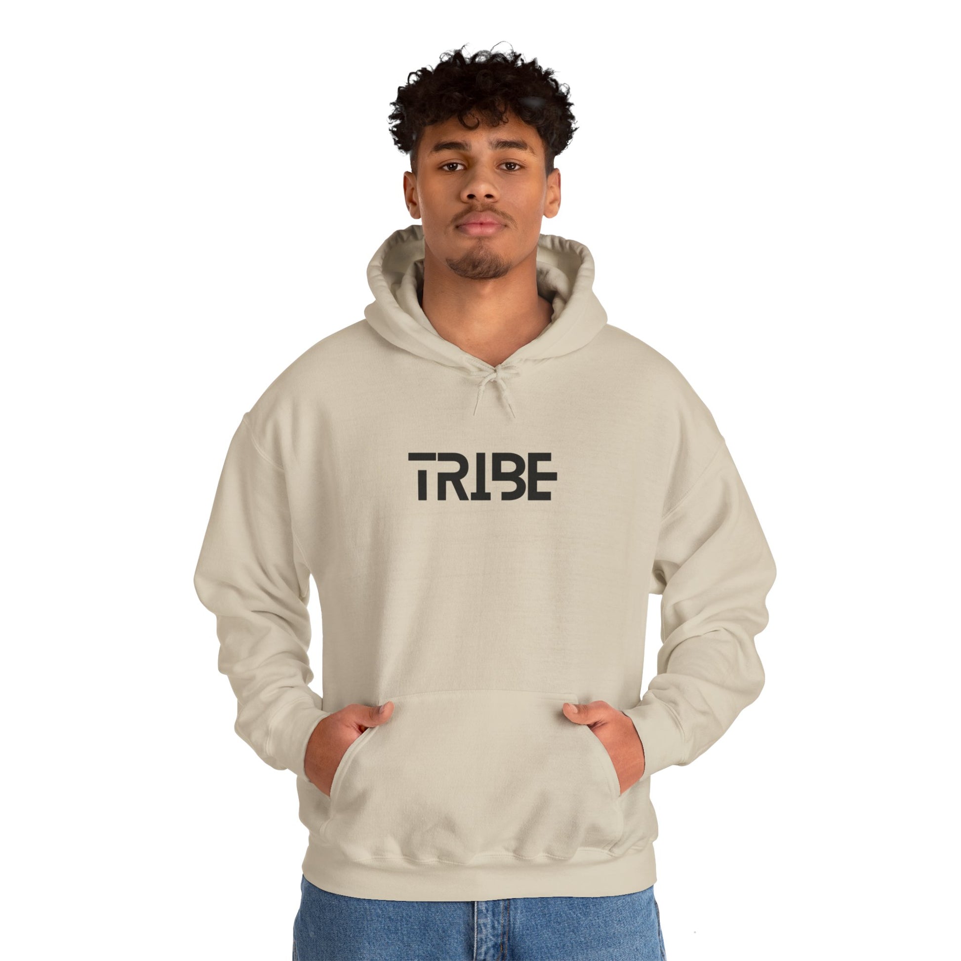 Unisex Tribe™ Hooded Sweatshirt - Sand / S - Hoodie