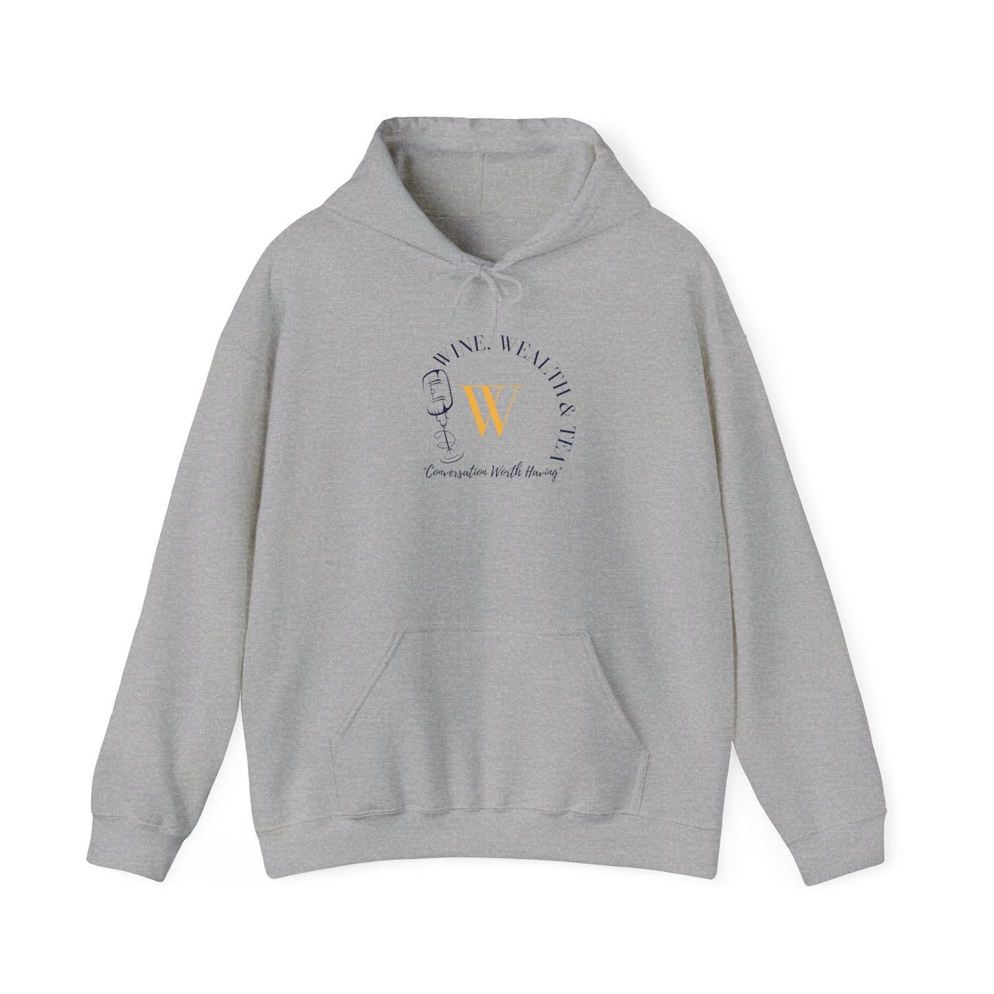 WWT Logo Hoodie - S / Sport Grey - Hoodie