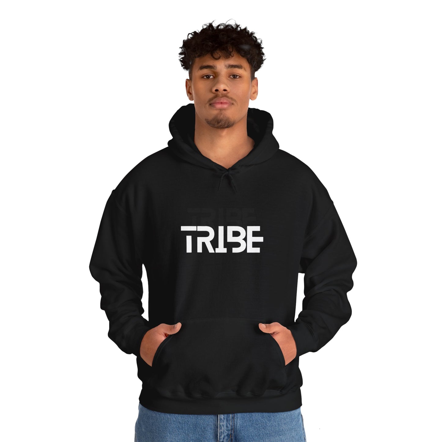 Unisex Tribe™ Hooded Sweatshirt - Black / S - Hoodie