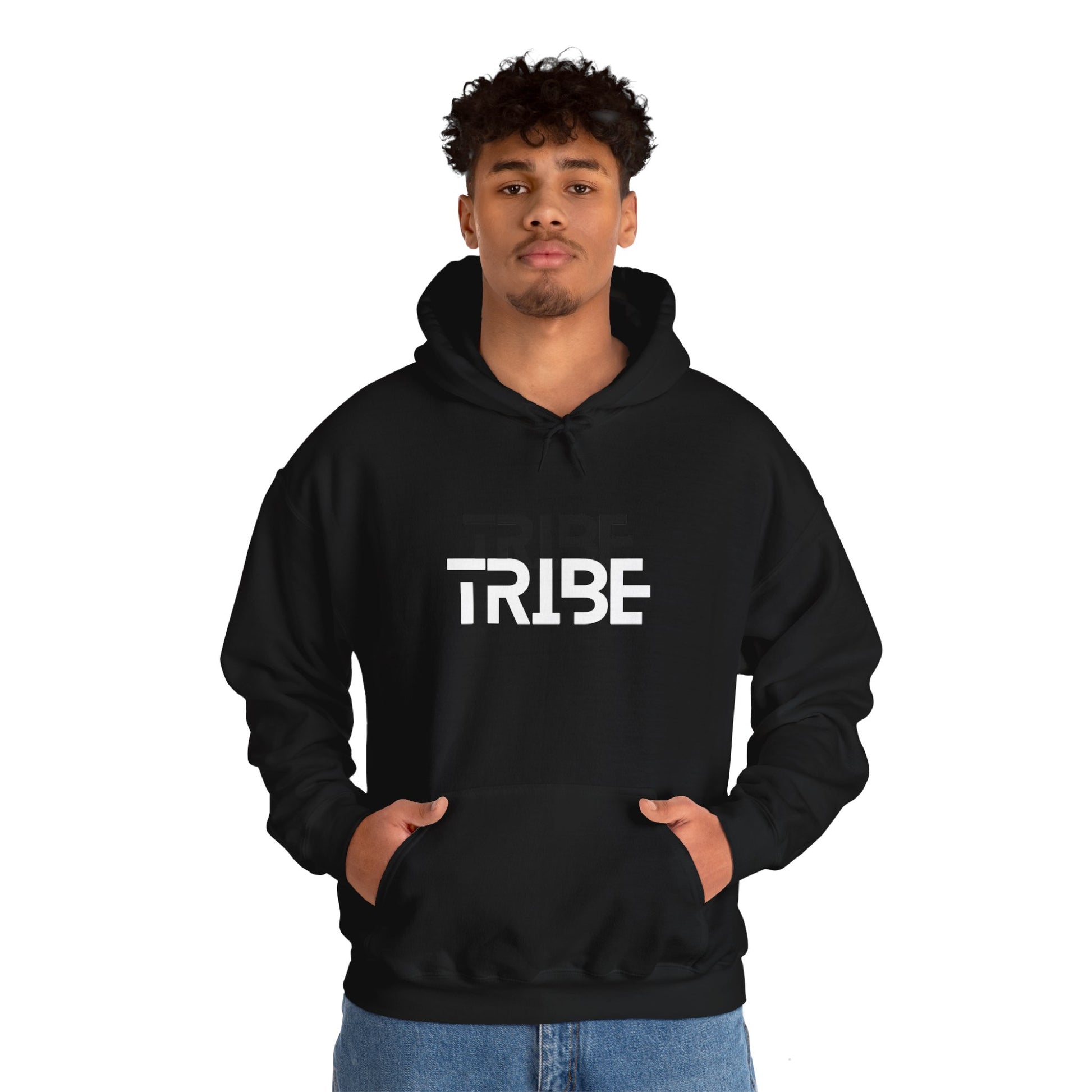 Unisex Tribe™ Hooded Sweatshirt - Black / S - Hoodie