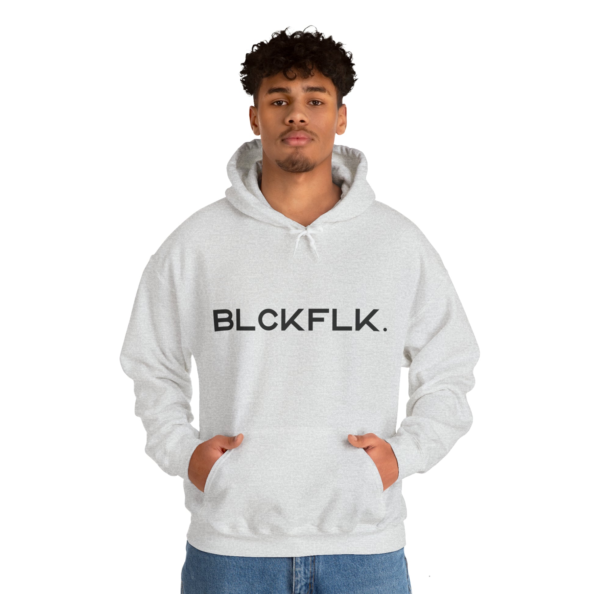 Unisex BLCKFLK™ Hooded Sweatshirt - Ash / S - Hoodie