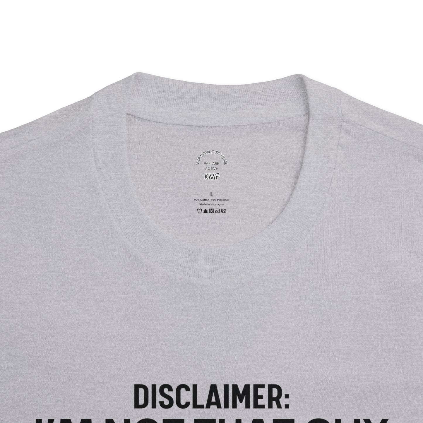 Disclaimer Tee - T-Shirt