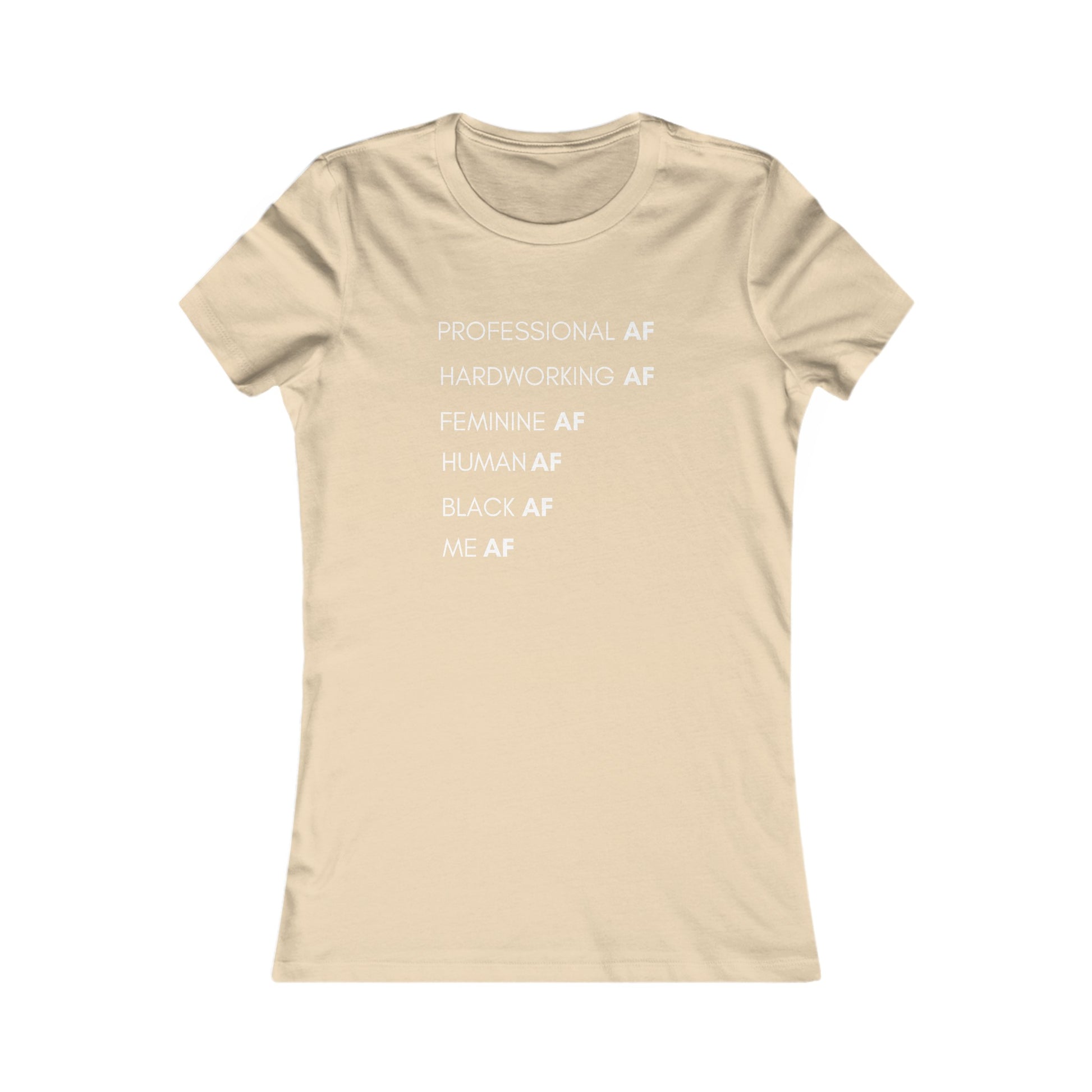 ME AF - S / Soft Cream - T-Shirt