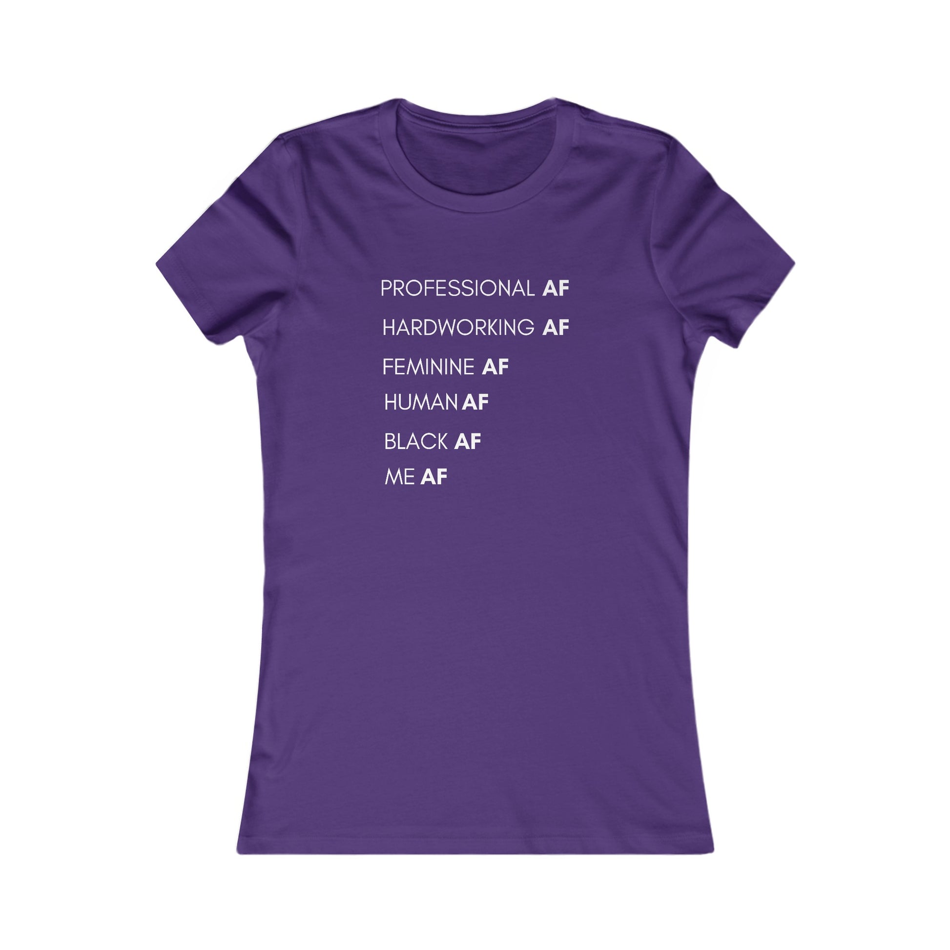 ME AF - S / Team Purple - T-Shirt