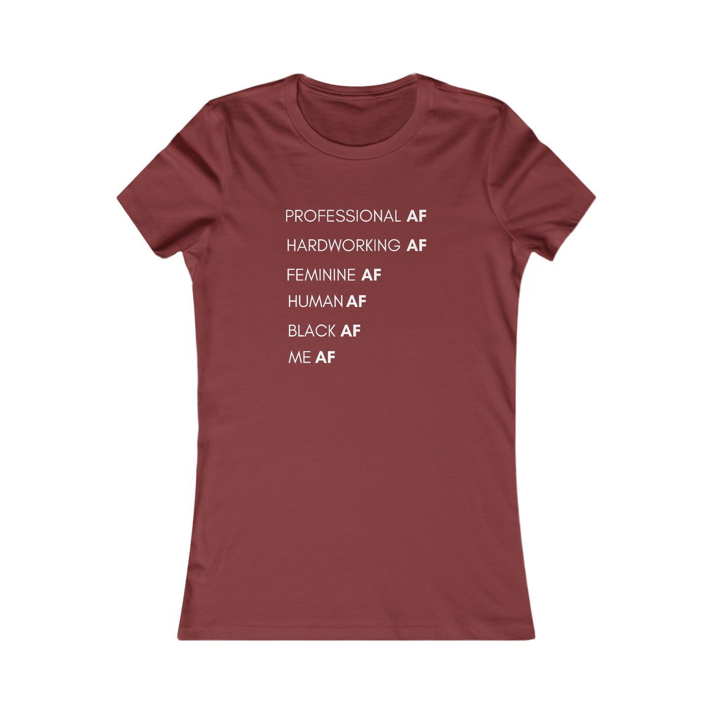 ME AF - S / Cardinal - T-Shirt