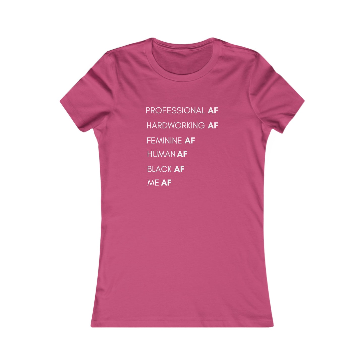 ME AF - S / Berry - T-Shirt