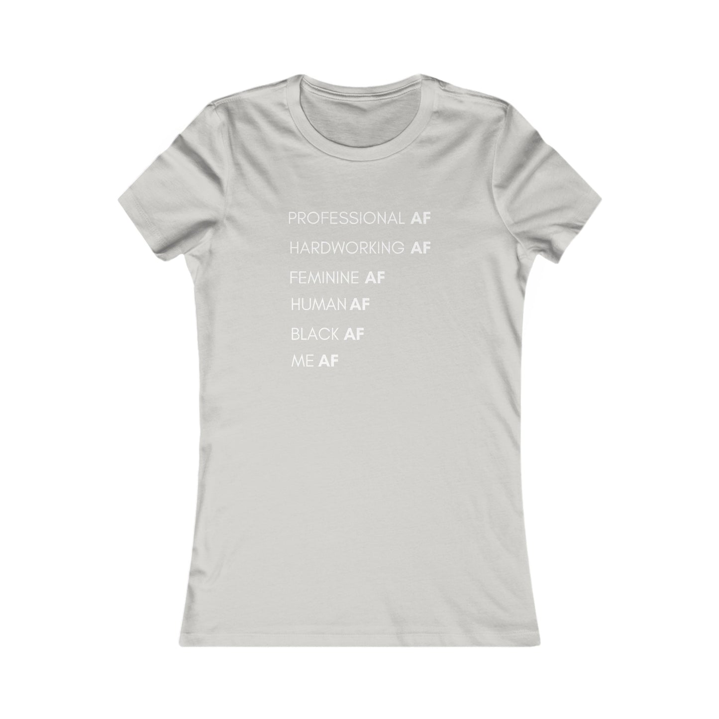 ME AF - S / Silver - T-Shirt