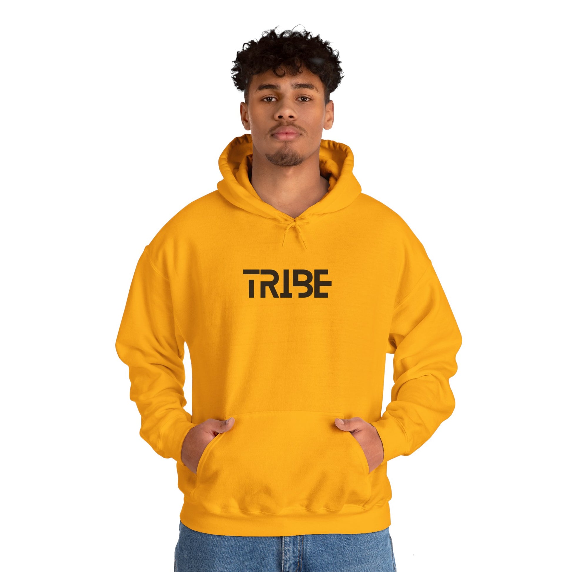 Unisex Tribe™ Hooded Sweatshirt - Gold / S - Hoodie