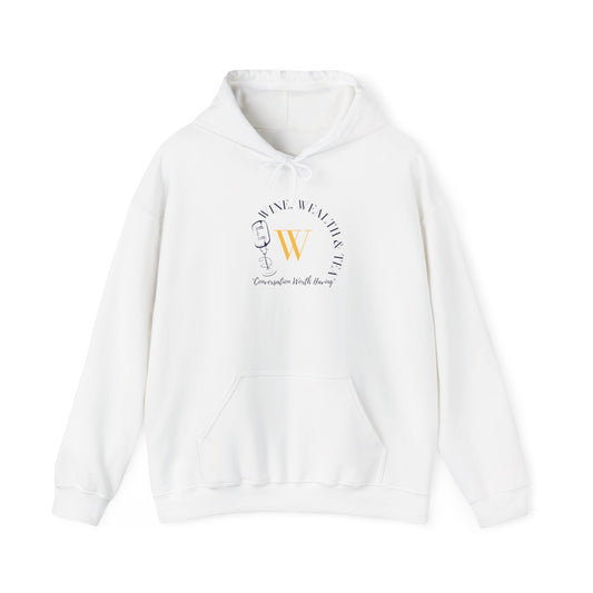 WWT Logo Hoodie - S / White - Hoodie