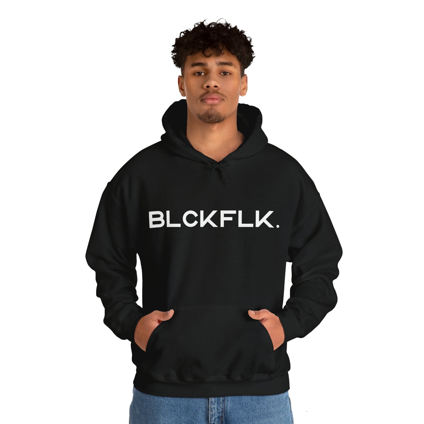 Unisex BLCKFLK™ Hooded Sweatshirt - Black / S - Hoodie