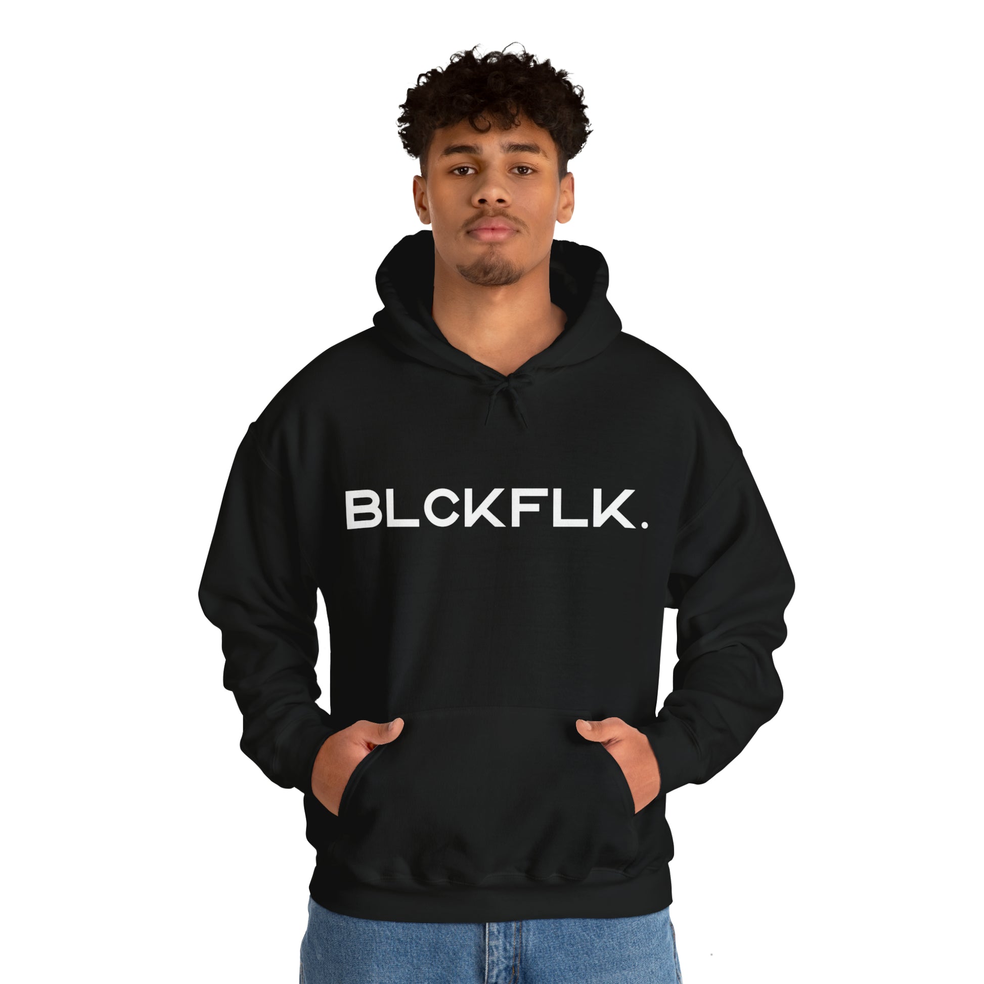 Unisex BLCKFLK™ Hooded Sweatshirt - Black / S - Hoodie