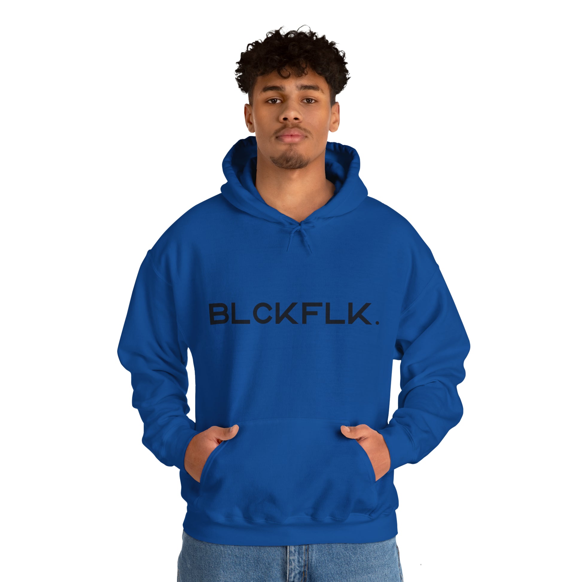 Unisex BLCKFLK™ Hooded Sweatshirt - Royal / S - Hoodie