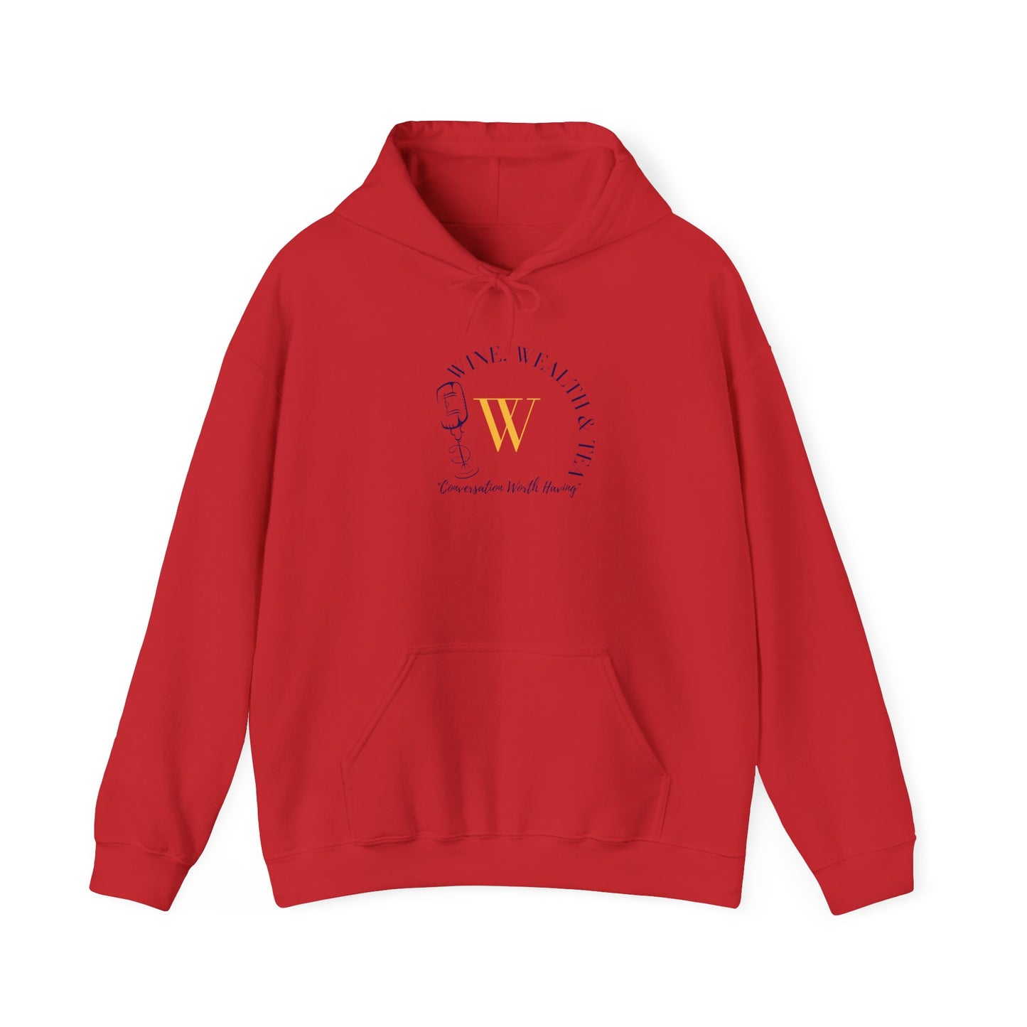 WWT Logo Hoodie - S / Red - Hoodie