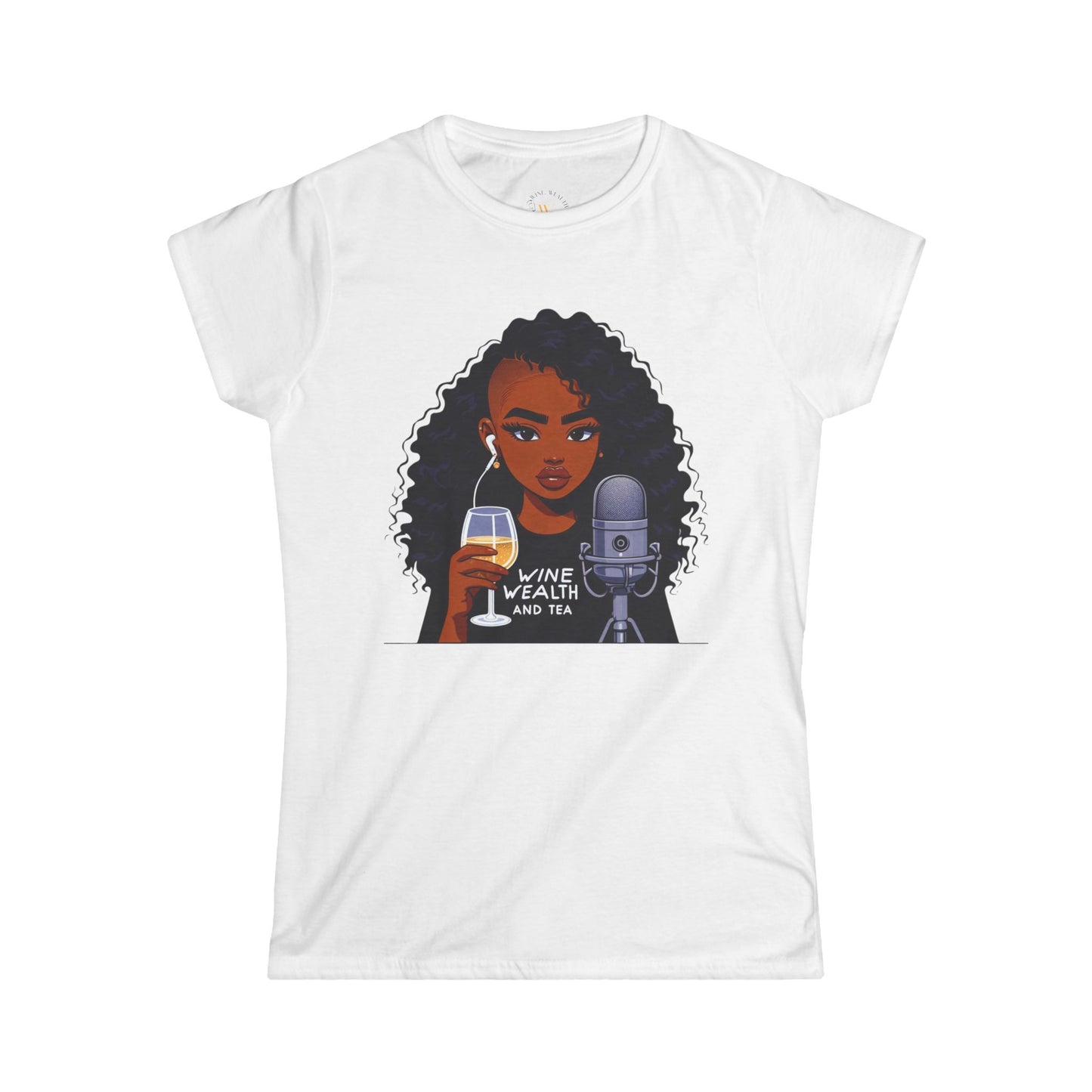 Wine, Wealth, and Tea Women's Tee