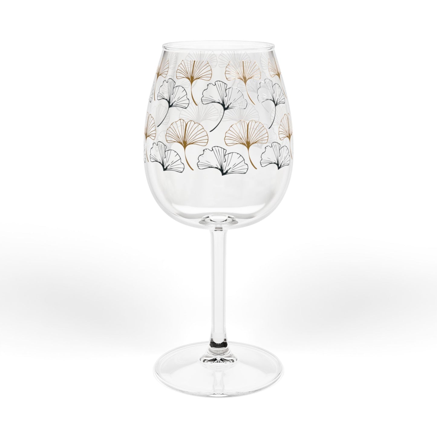Ginkgo Wine Glass
