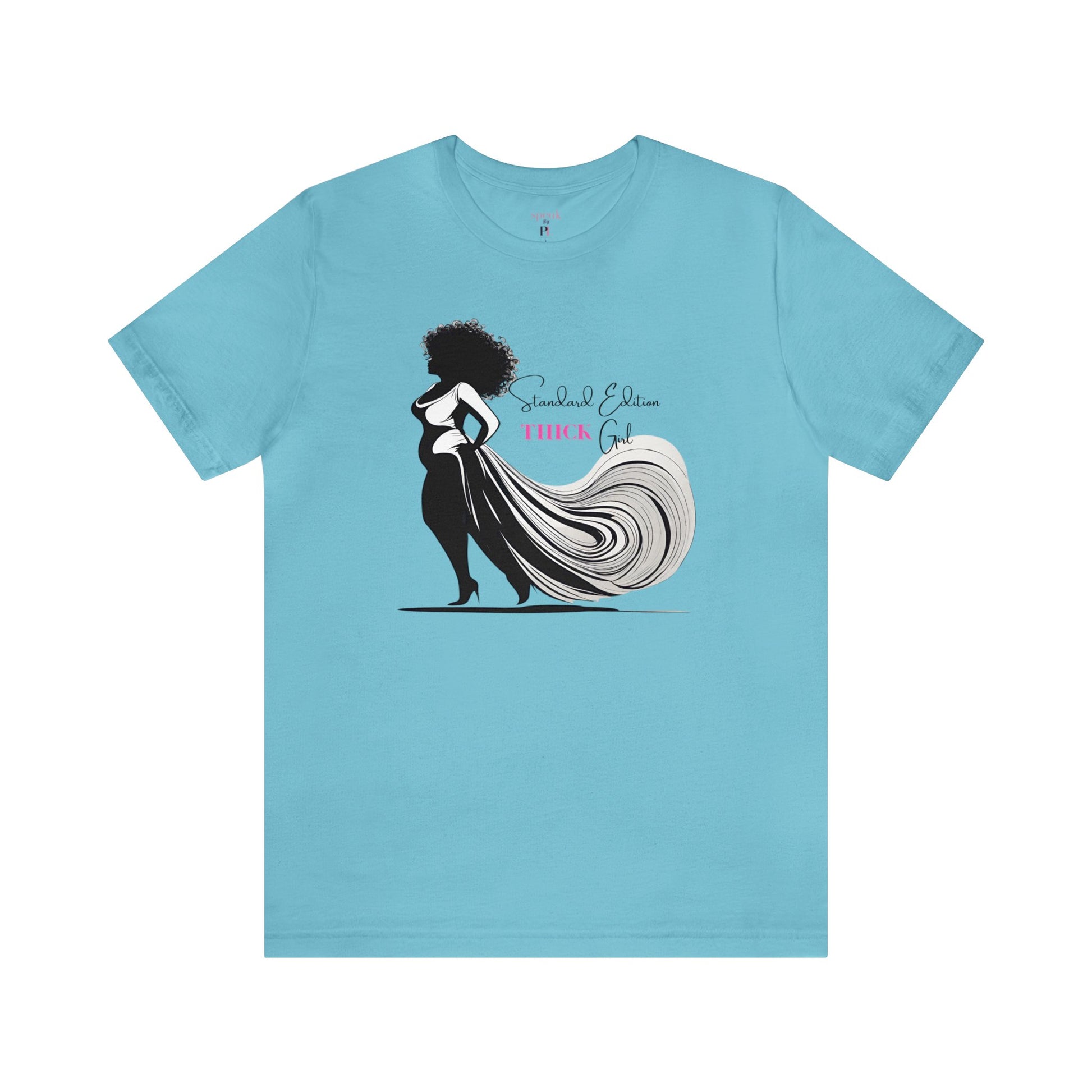 Standard Edition Thick Girl - Turquoise / L - T-Shirt
