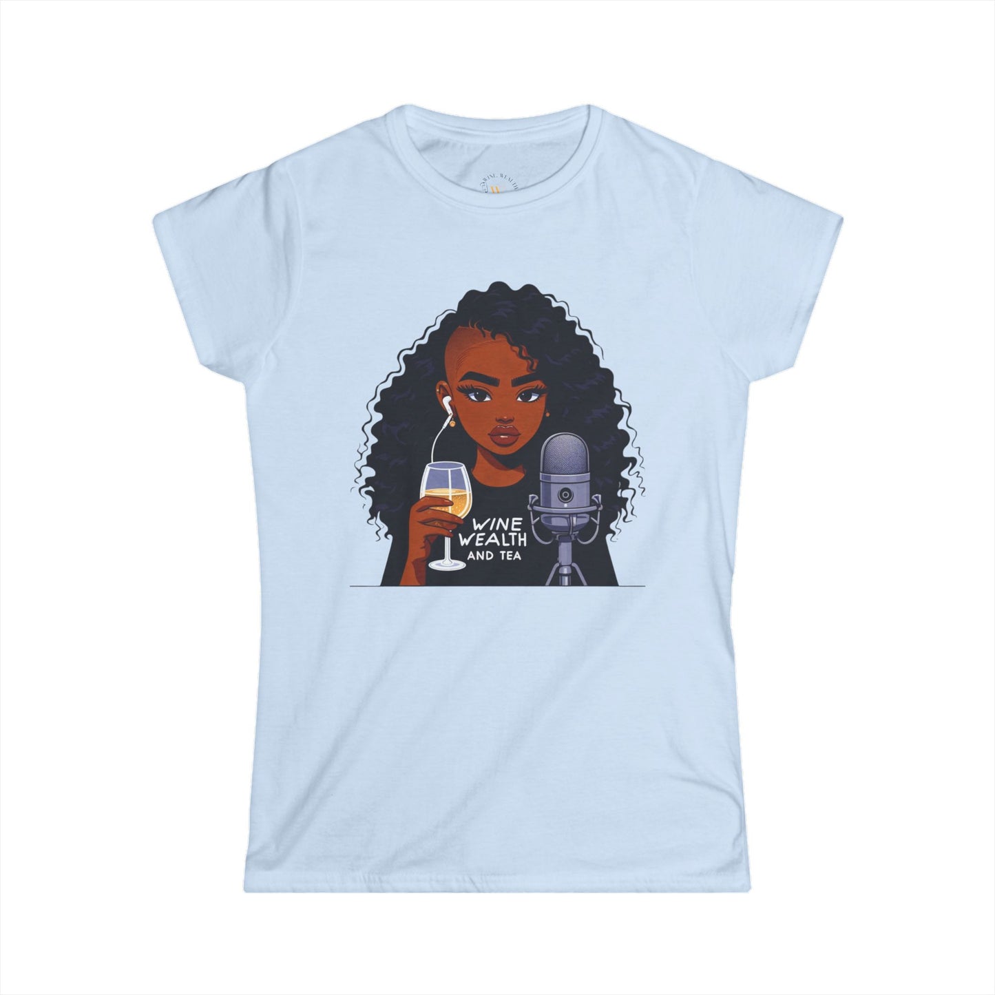 Wine, Wealth, and Tea Women's Tee