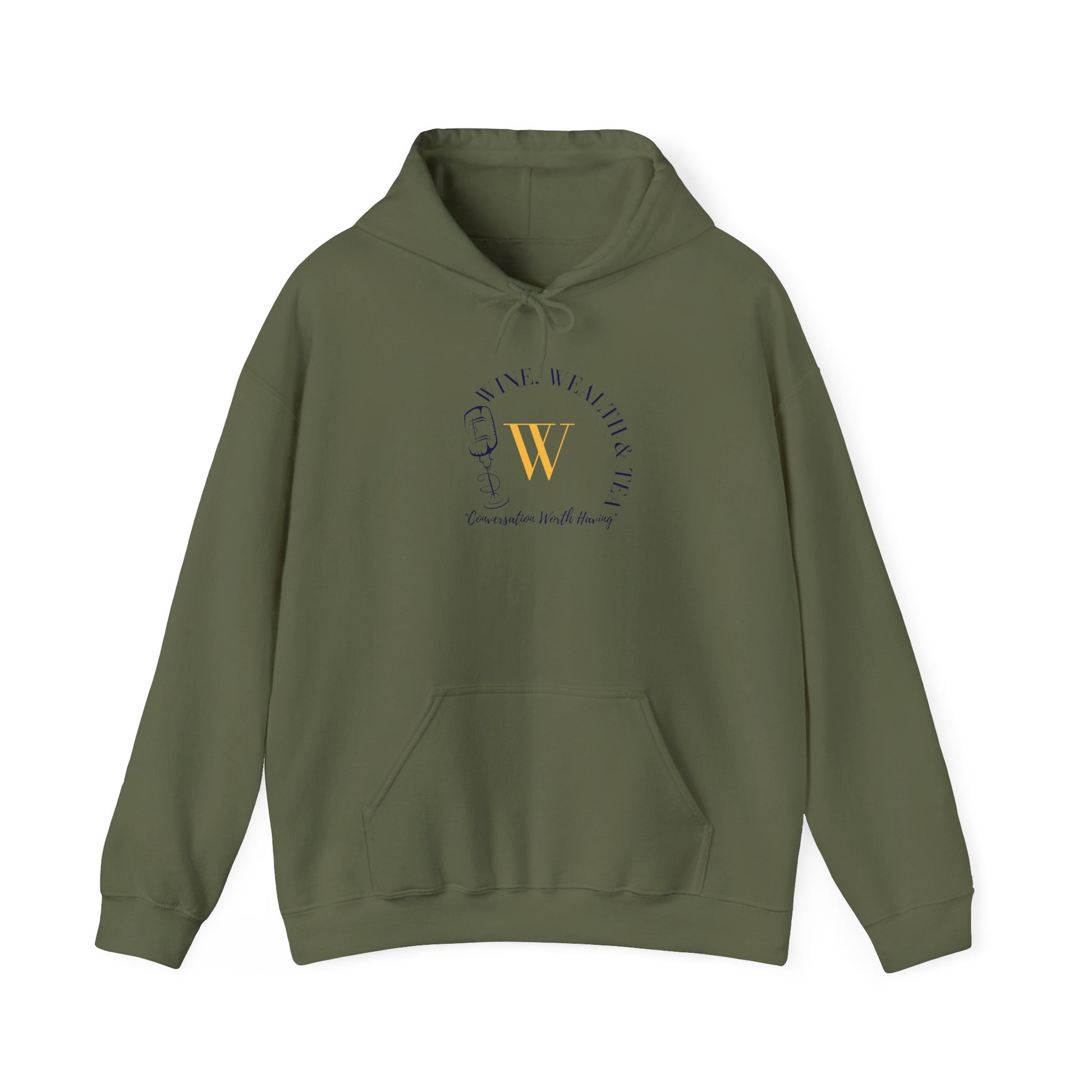 WWT Logo Hoodie - S / Military Green - Hoodie