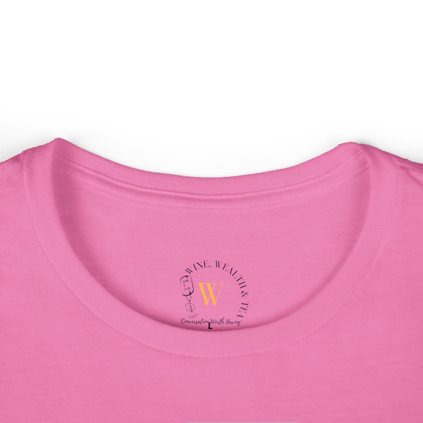 Wine, Wealth, and Tea Women's Tee