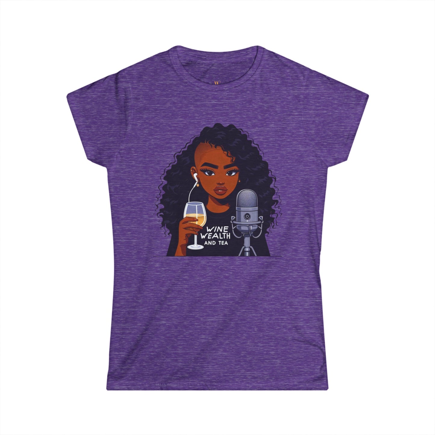 Wine, Wealth, and Tea Women's Tee