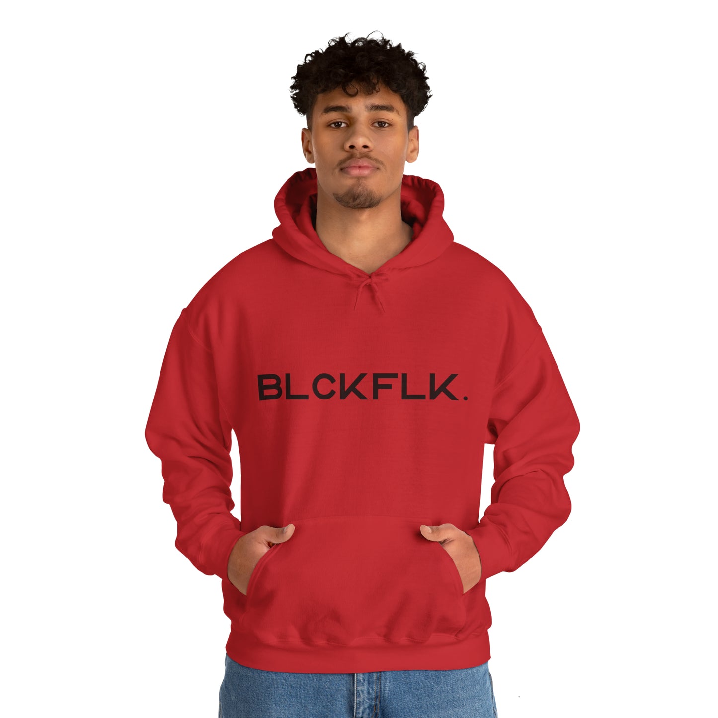 Unisex BLCKFLK™ Hooded Sweatshirt - Red / S - Hoodie