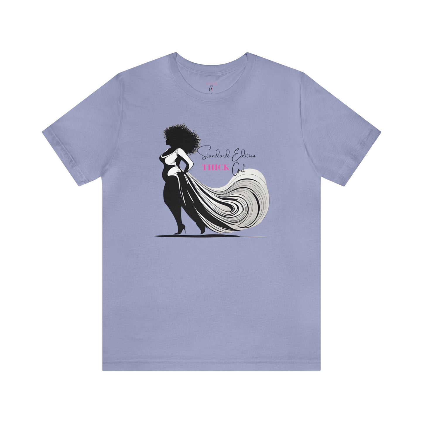 Standard Edition Thick Girl - Lavender Blue / L - T-Shirt