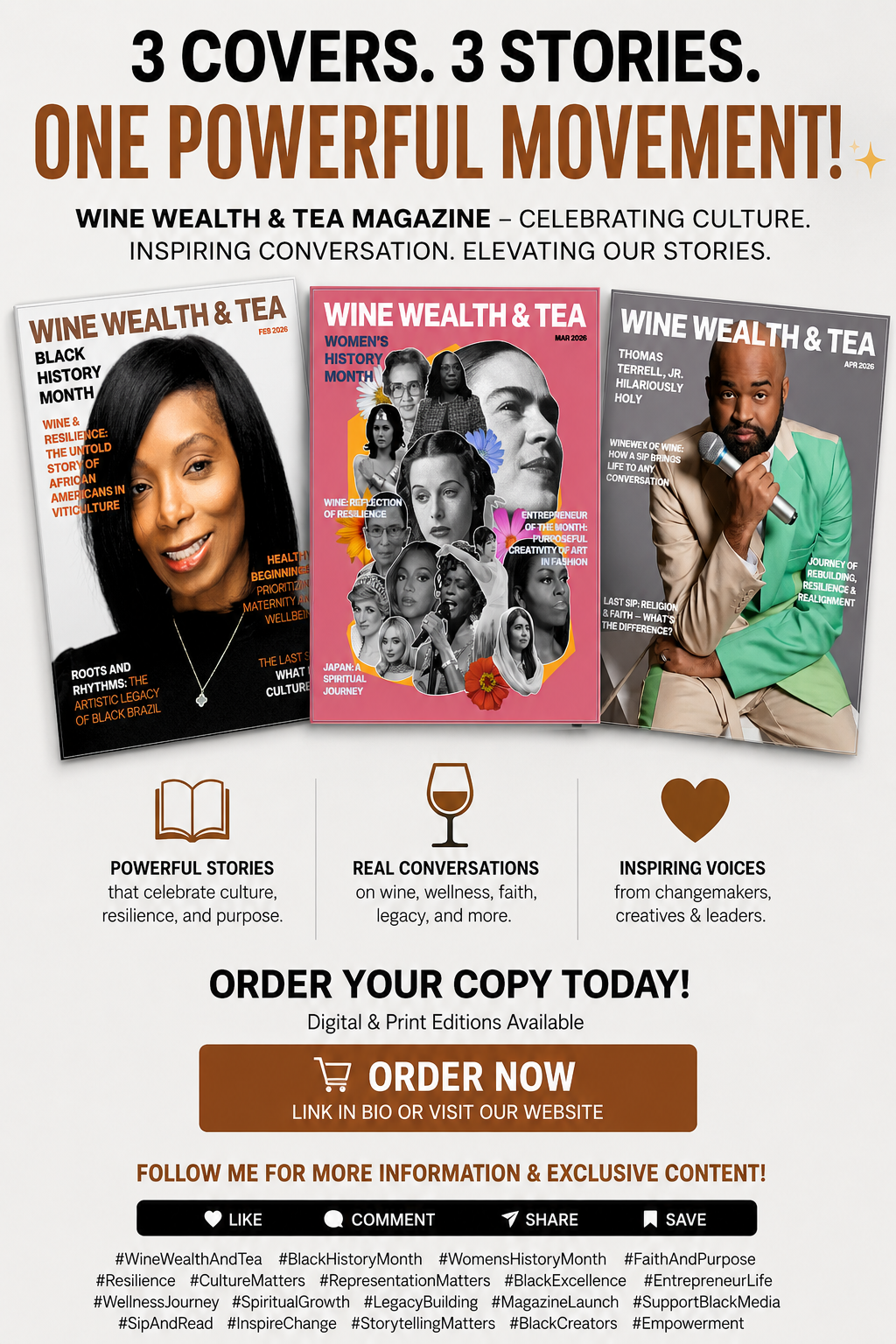 Wine Wealth and Tea Magazine