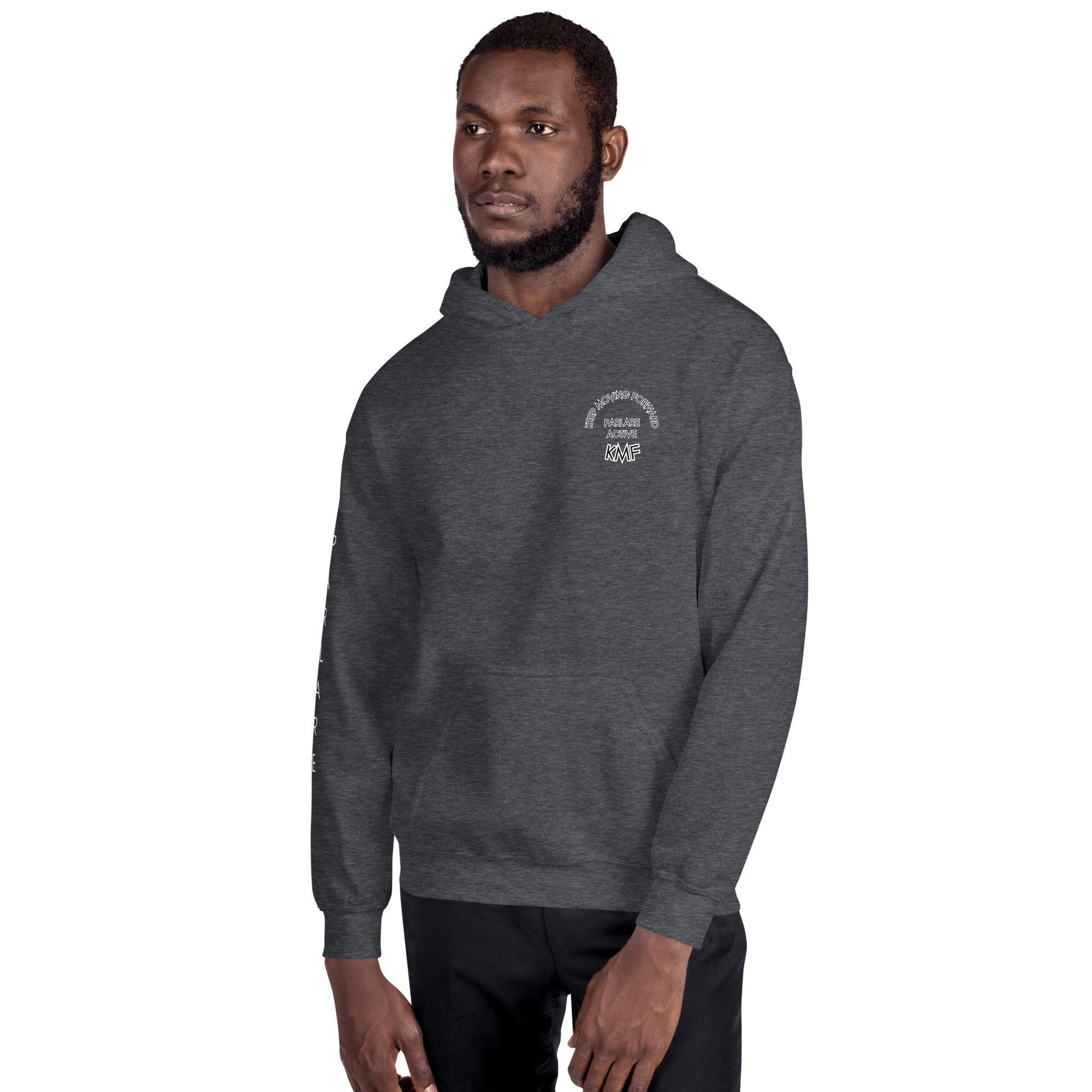 KMF Hoodie - Dark Heather / S